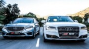 Audi A8 против Mercedes S-Class