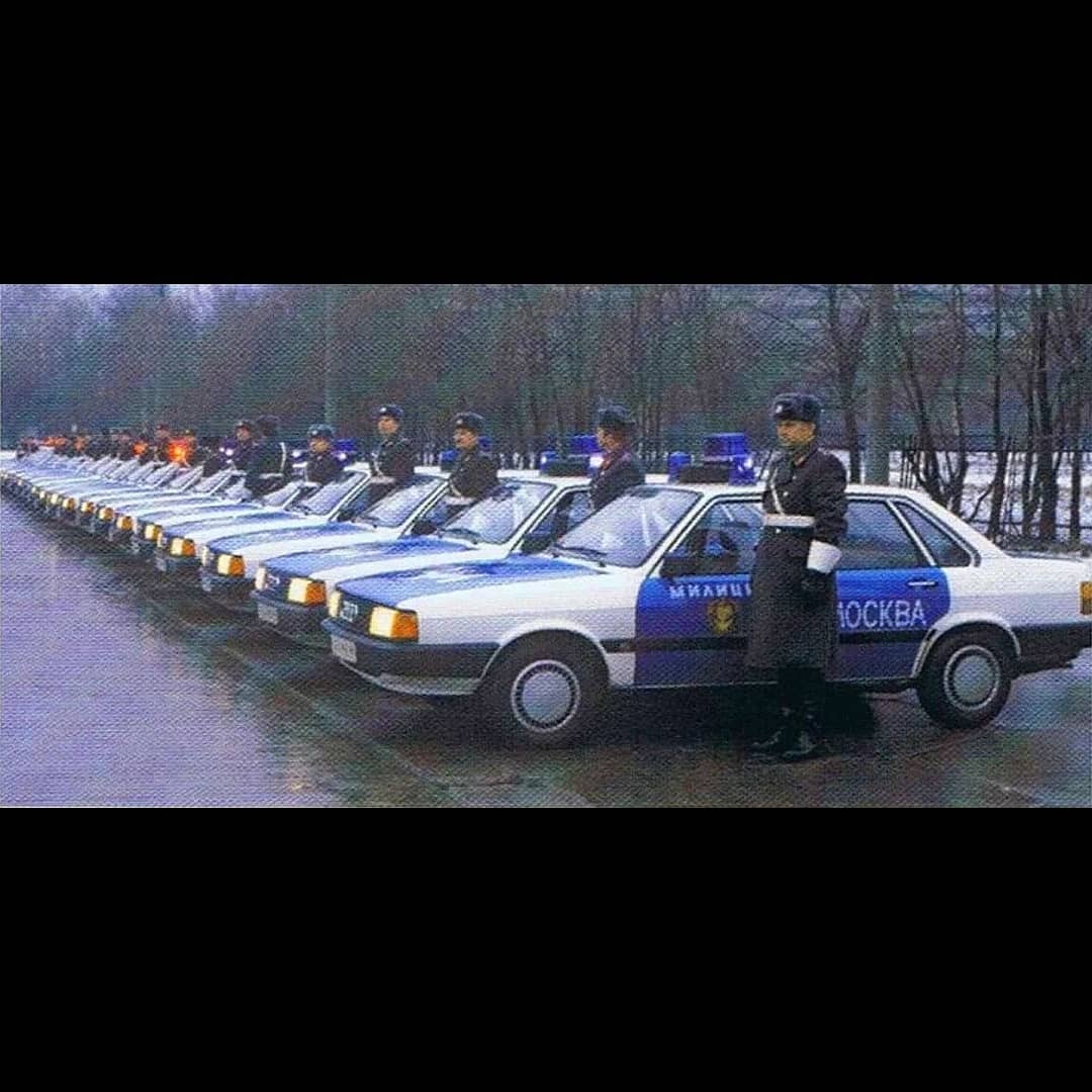Советский милицейский автопарк