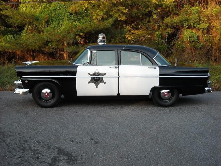 Ford Customline 4-Door Sedan Police 1955 года