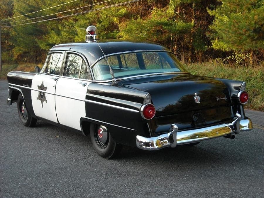 Ford Customline 4-Door Sedan Police 1955 года