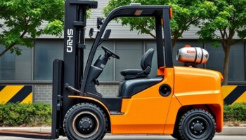 Дизельный вилочный погрузчик: надежный тяжеловес для склада, площадки и карьера