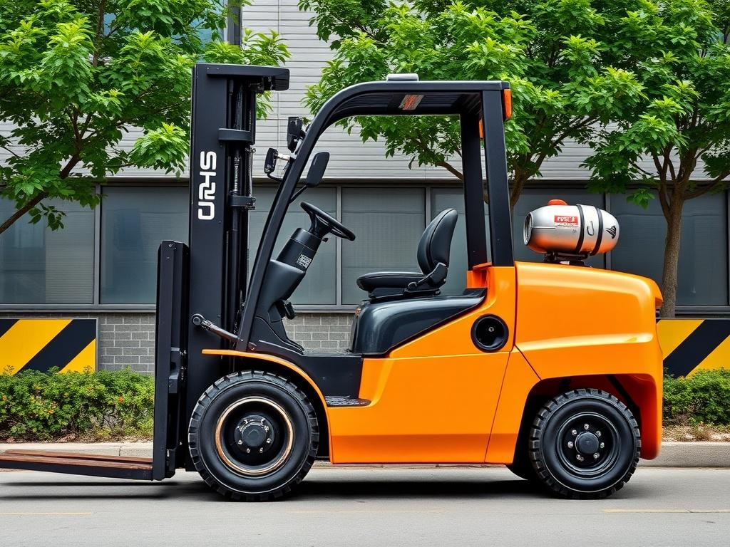 Дизельный вилочный погрузчик: надежный тяжеловес для склада, площадки и карьера